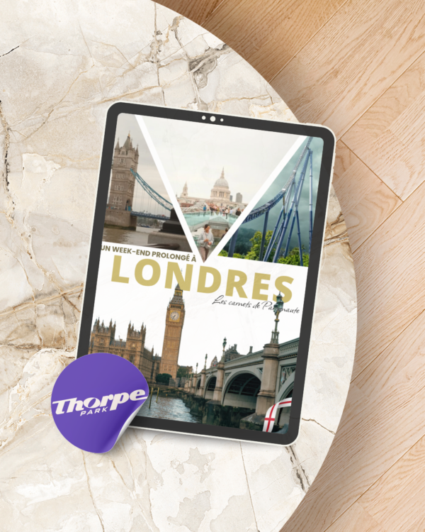 Week-end prolongé à Londres x Thorpe Park – Ebook